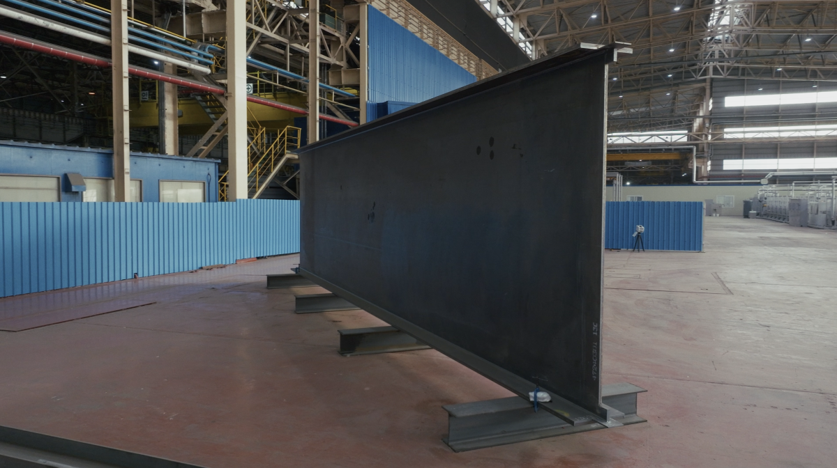 ▲H형강 스페셜티 신제품 브랜드 '디-메가빔' (사진제공=동국제강)