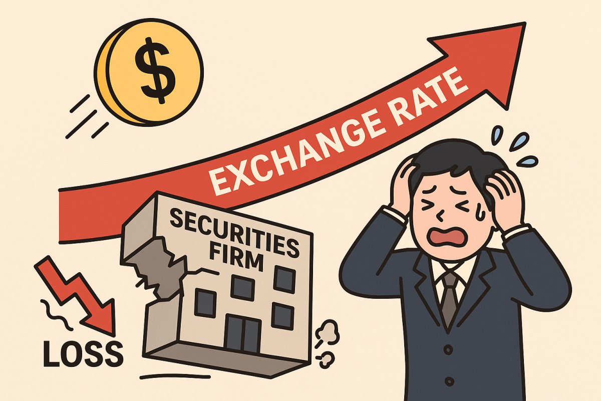환율 급등에 증권사 외환거래 실적 ‘와르르’