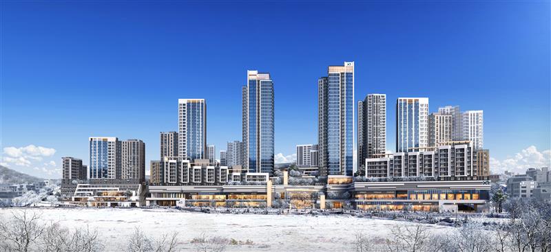 ▲'성북1구역' 투시도. (사진제공=GS건설)