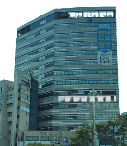 ▲한교수가 재직중인 부산 수영구 S종합병원 (서영인 기자 hihiro@)