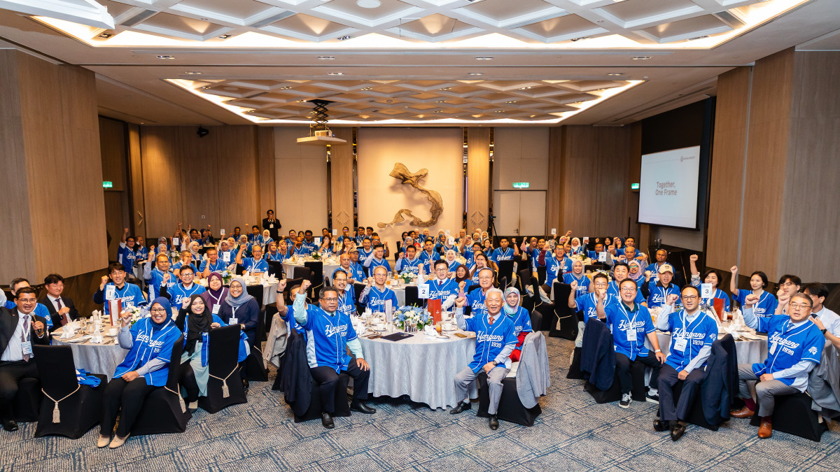 ▲한양대는 지난달 29일 말레이시아 쿠알라룸푸르 힐튼 호텔 센트럴볼룸에서 말레이시아 유학생 동문회 창립식을 개최했다. (사진=한양대)