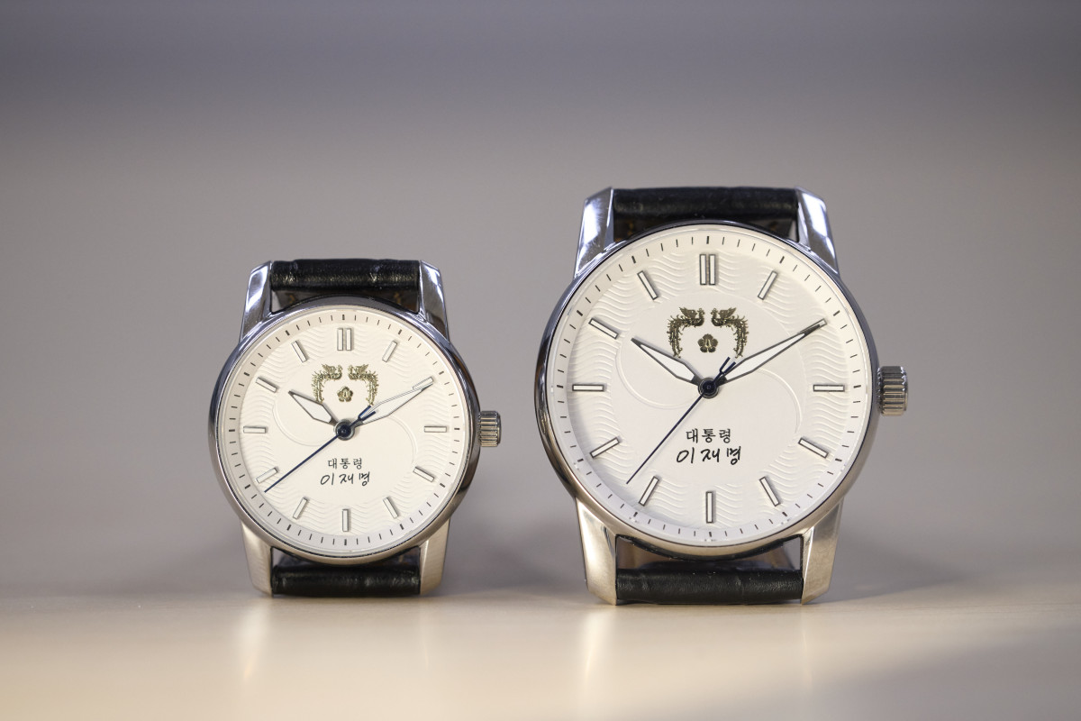 ▲이재명 대통령 손목시계 (대통령실 제공)