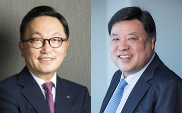 ▲(좌)미래에셋그룹 회장 (우)서정진 셀트리온 회장