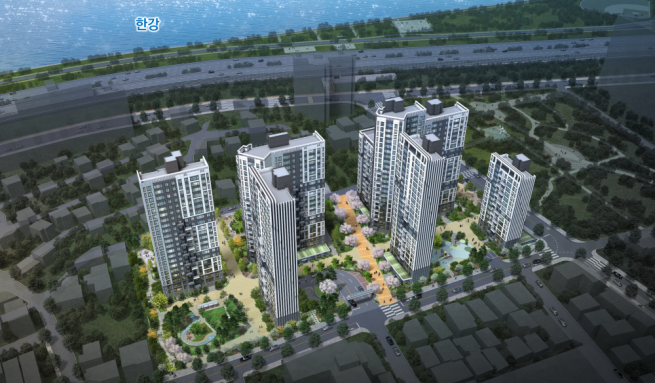 ▲'풍납미성아파트' 재건축 조감도. (사진제공=서울시)