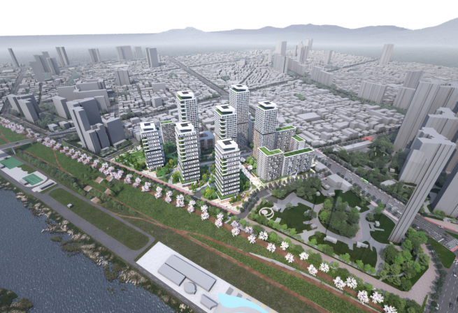 ▲'면목8구역 주택정비형 재개발사업' 조감도 (사진제공=서울시)