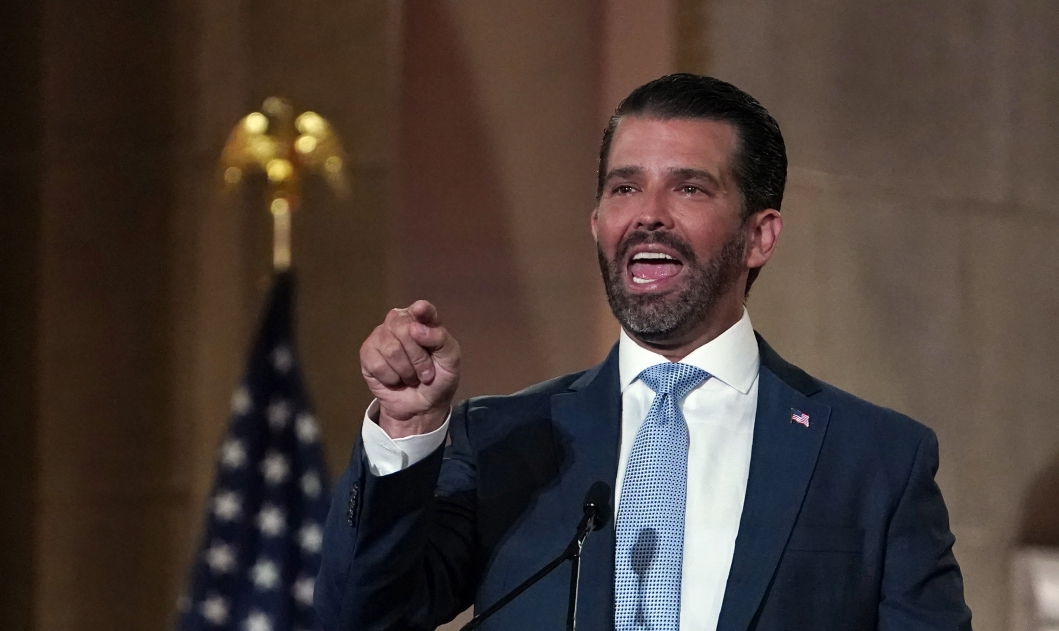 ▲도널드 트럼프 미국 대통령의 장남인 도널드 트럼프 주니어(Trump Jr.)가 공개적으로 우크라이나의 부패를 맹비난했다. (AP뉴시스)