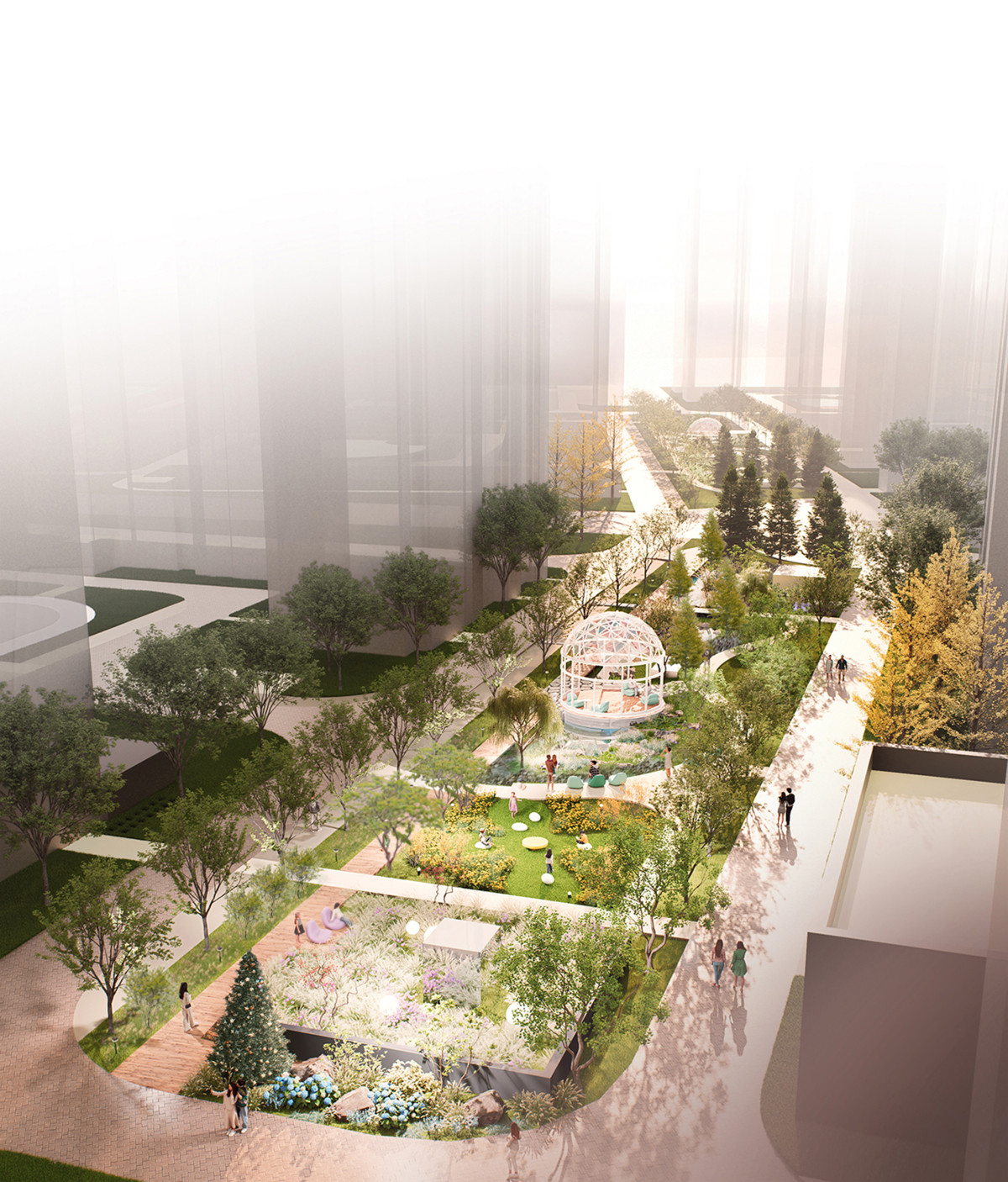 ▲2025년 공공주택 작가정원 당선작 '서온뜰'. (사진제공=LH)