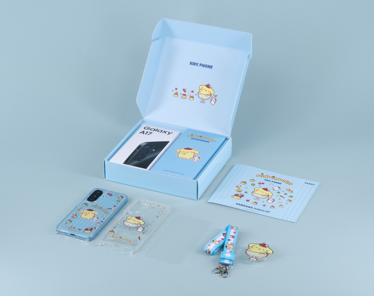 ▲KT 폼폼푸린 키즈폰. (사진제공=KT)