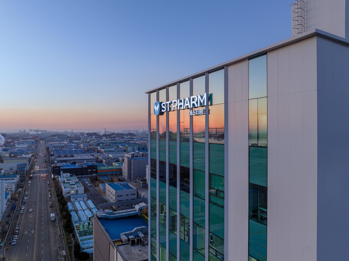 ▲에스티팜 본사 전경 (사진제공=에스티팜)