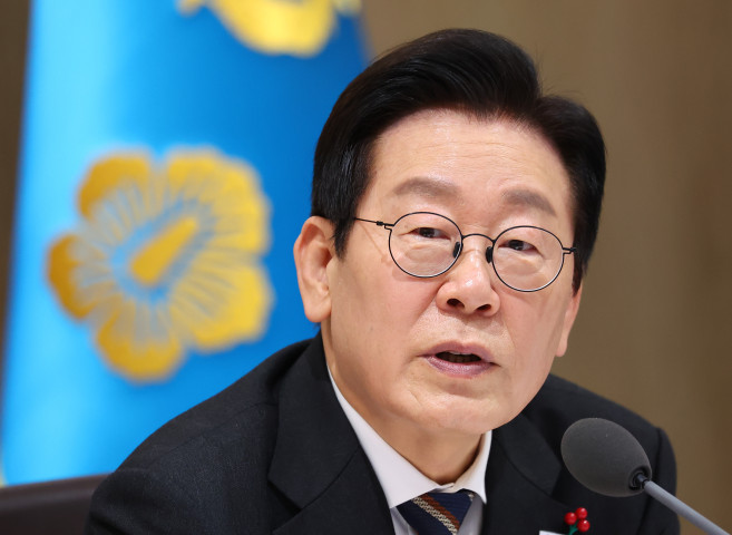 ▲이재명 대통령이 9일 서울 용산 대통령실에서 열린 국무회의에서 발언하고 있다. (연합뉴스)