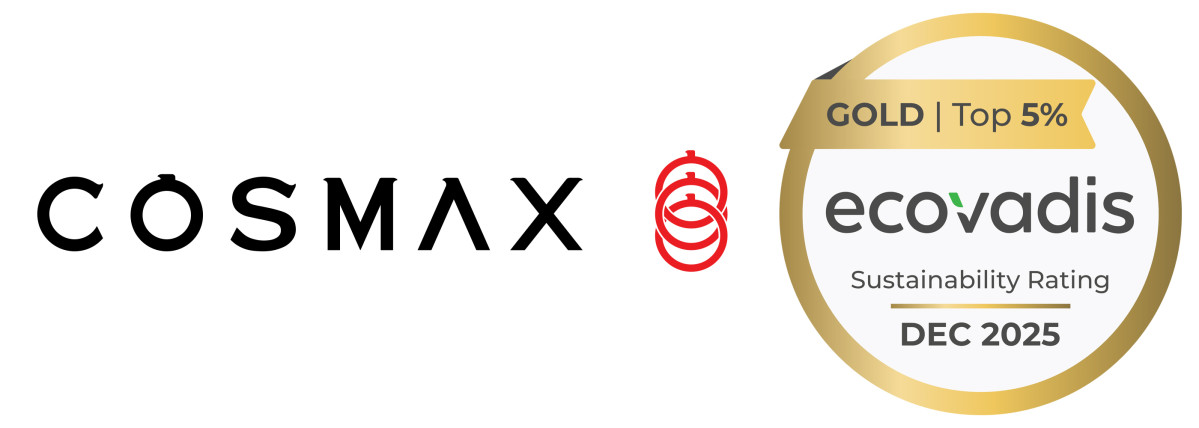 ▲코스맥스가 에코바디스에서 골드 등급을 받았다. (사진제공=코스맥스)