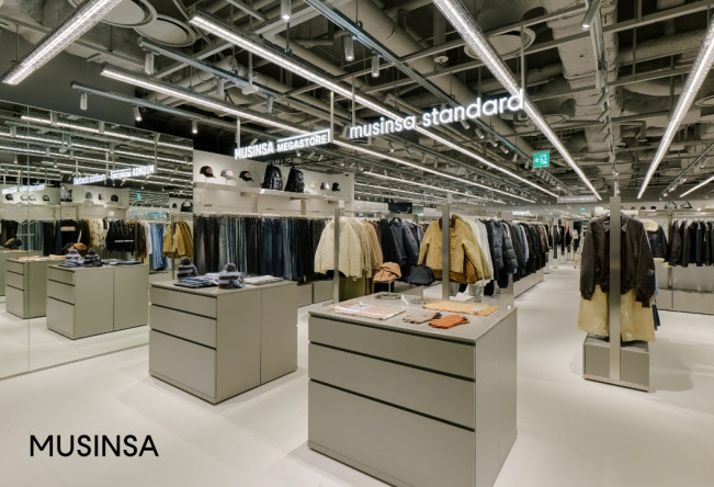 ▲'무신사 메가스토어 용산' 매장 내부 모습 (사진제공=무신사)