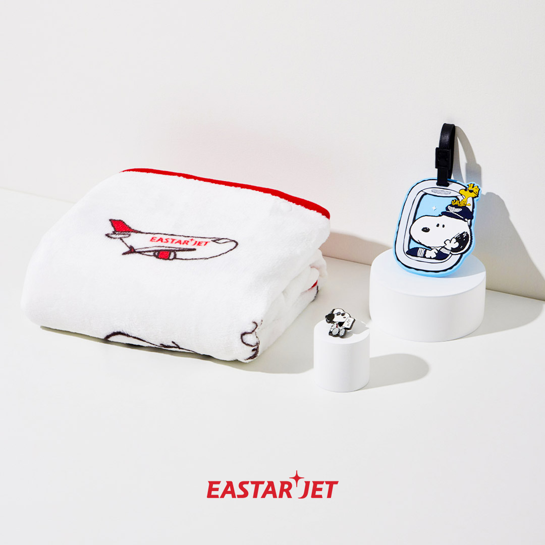 ▲이스타항공 스누피 굿즈 이미지. (사진=이스타항공)