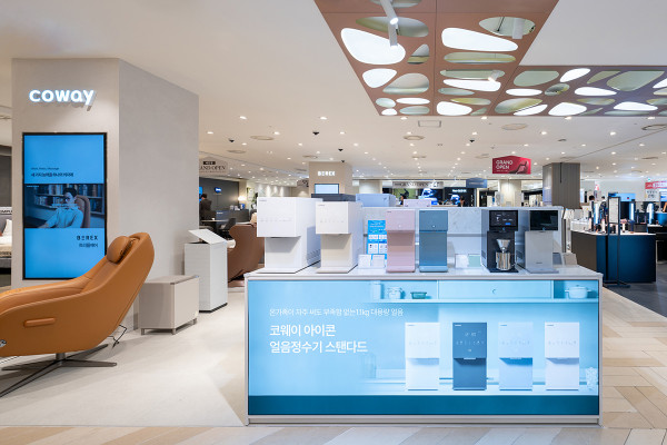 ▲‘코웨이 갤러리 롯데 강남 직영점’. (사진제공=코웨이 )