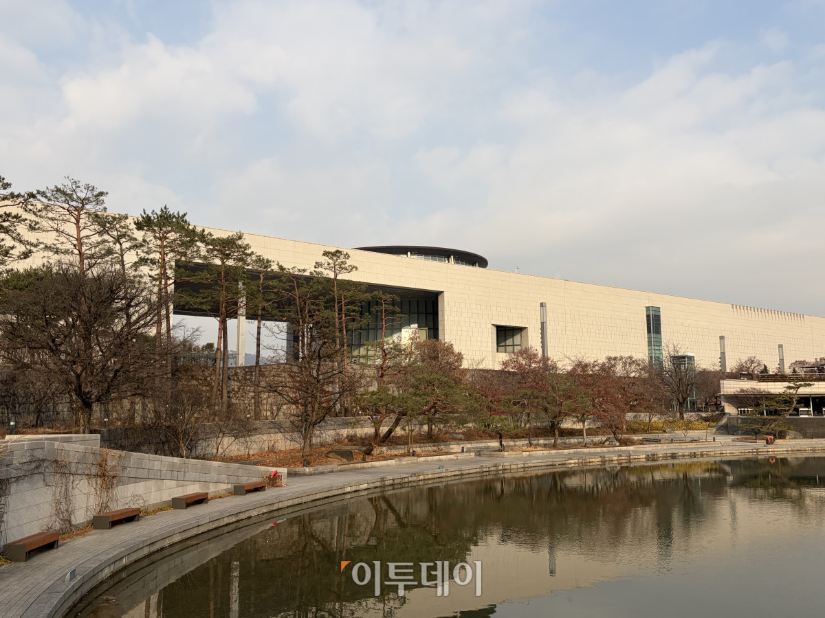 ▲국립중앙박물관 전경 (송)