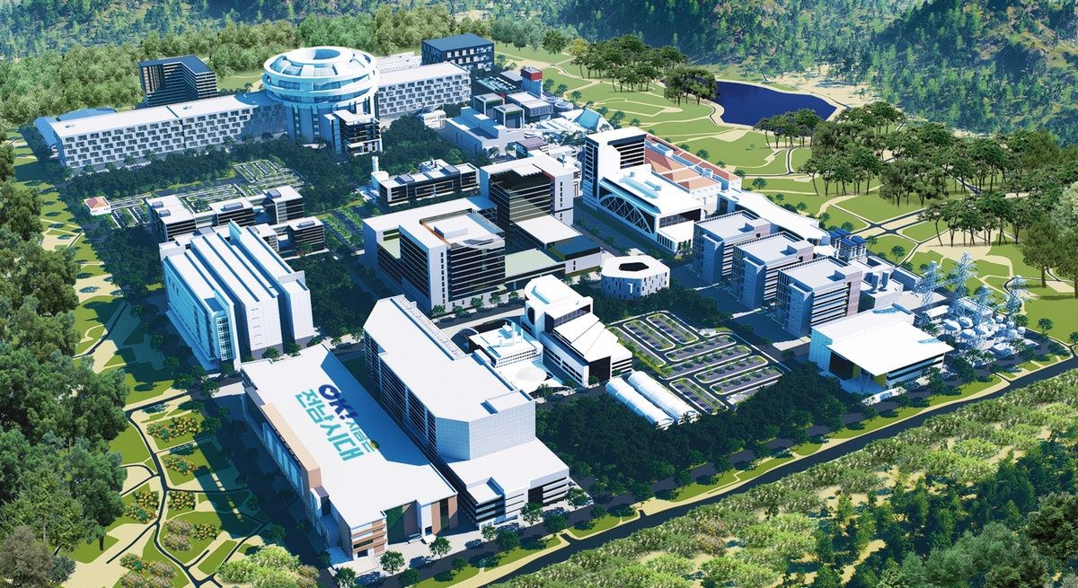 ▲전남 나주시 인공태양 연구시설 조감도. (사진제공=전남도)