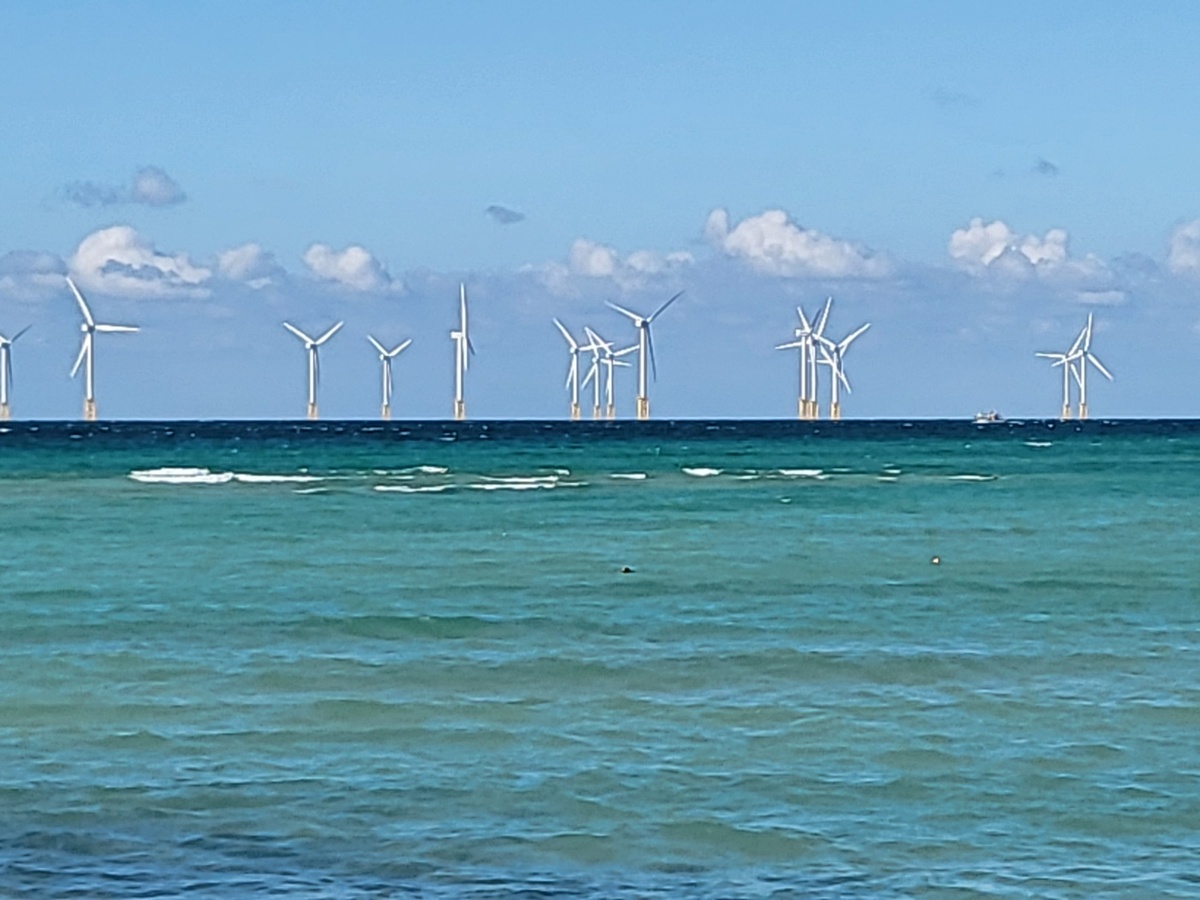 ▲제주도 해상풍력단지. (사진제공=제주도)