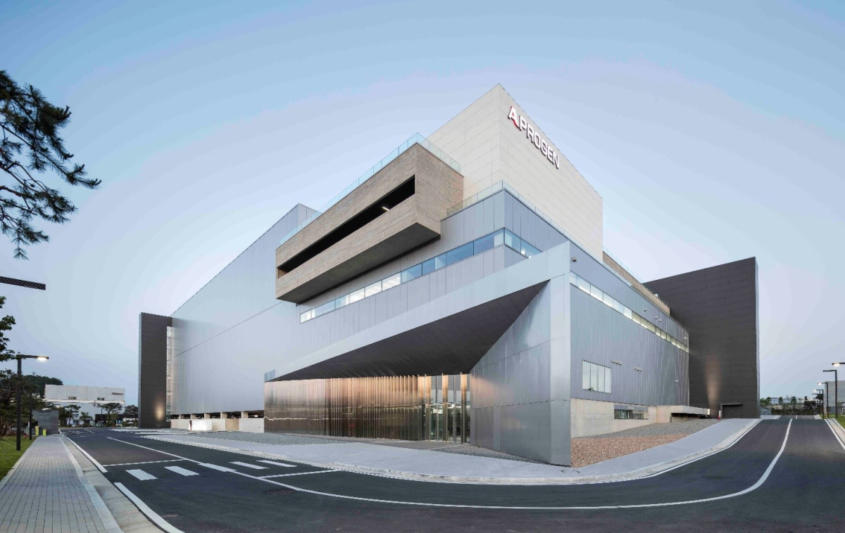 ▲에이프로젠 사옥 전경.(에이프로젠 제공)