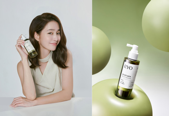 ▲아모레퍼시픽 두피∙탈모 전문케어 브랜드 려(Ryo)가 루트젠 ‘뿌리 볼류머’를 새롭게 선보인다. (사진제공=아모레퍼시픽)