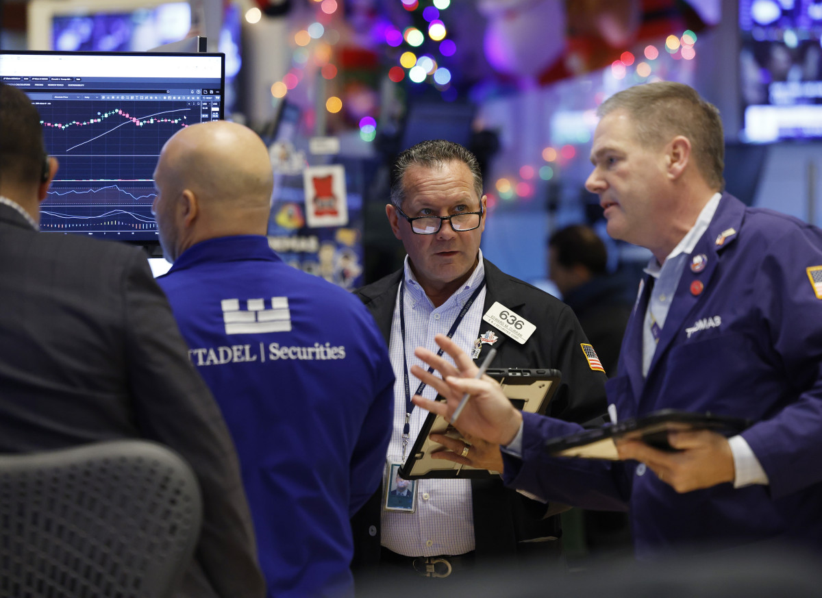 ▲12일(현지시간) 뉴욕증권거래소(NYSE) 모습.  (UPI연합뉴스)