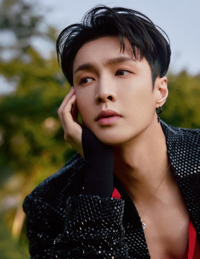 ▲엑소 레이. (출처=레이SNS)