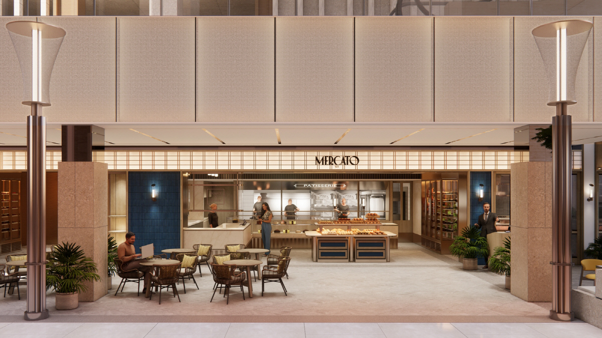 ▲그랜드 인터컨티넨탈 서울 파르나스, ‘메르카토521’ 조감도 (사진제공 파르나스호텔)