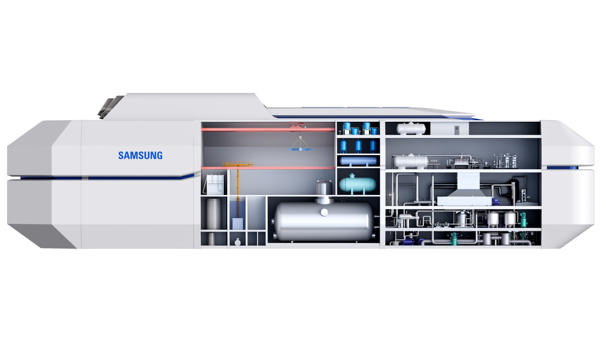 ▲삼성중공업이 개발한 FSMR 이미지. (사진= 삼성중공업)