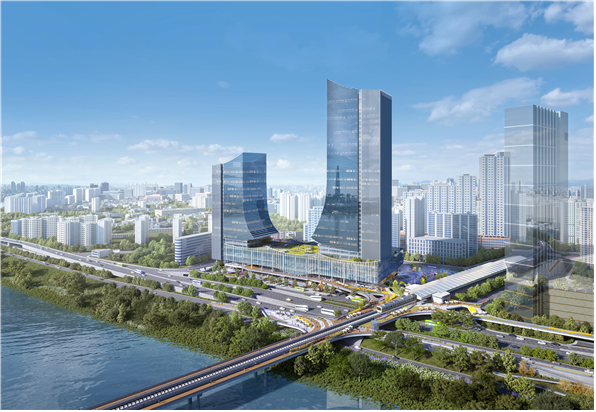 ▲동서울 터미널 현대화 사업 조감도 (서울시)