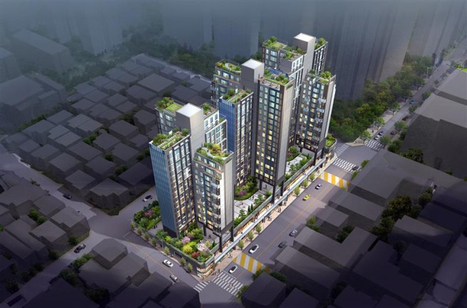 ▲방배동 977 가로주택정비사업 조감도. (사진제공=동부건설)