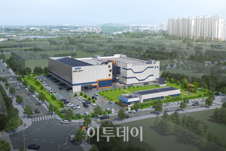 ▲펩트론 신공장 조감도. (사진=펩트론)