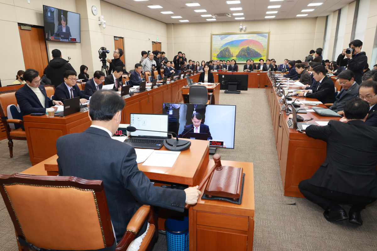 ▲국회 정무위원회가 회의를 진행하는 모습 (사진=뉴시스)