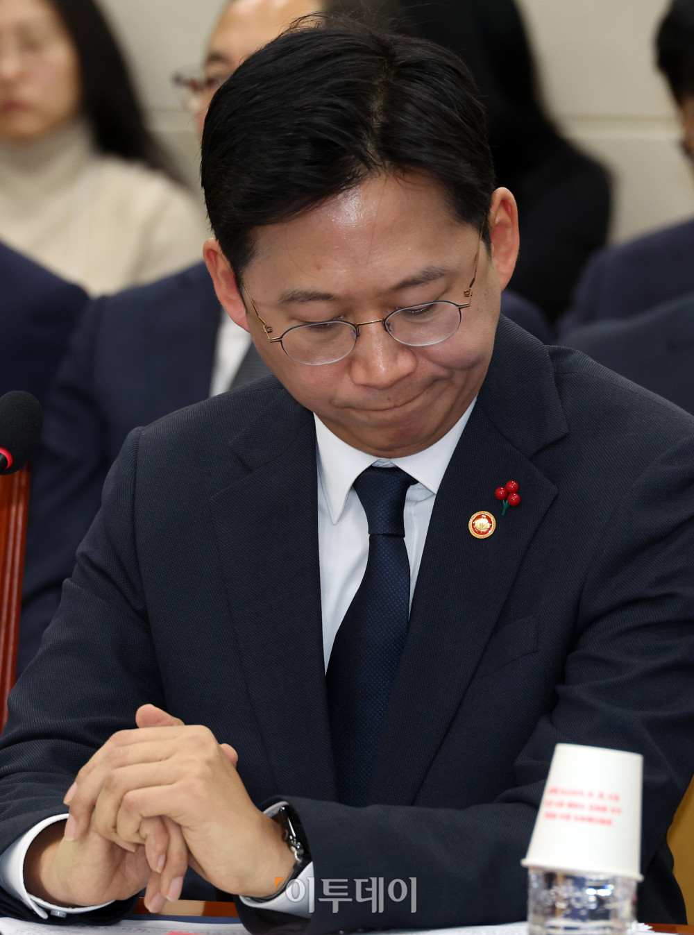 ▲배경훈 부총리 겸 과기정통부 장관이 17일 서울 여의도 국회 과학기술정보방송통신위원회 전체회의에서 열린 쿠팡 침해사고 관련 청문회에 참석하고 있다. 고이란 기자 photoeran@