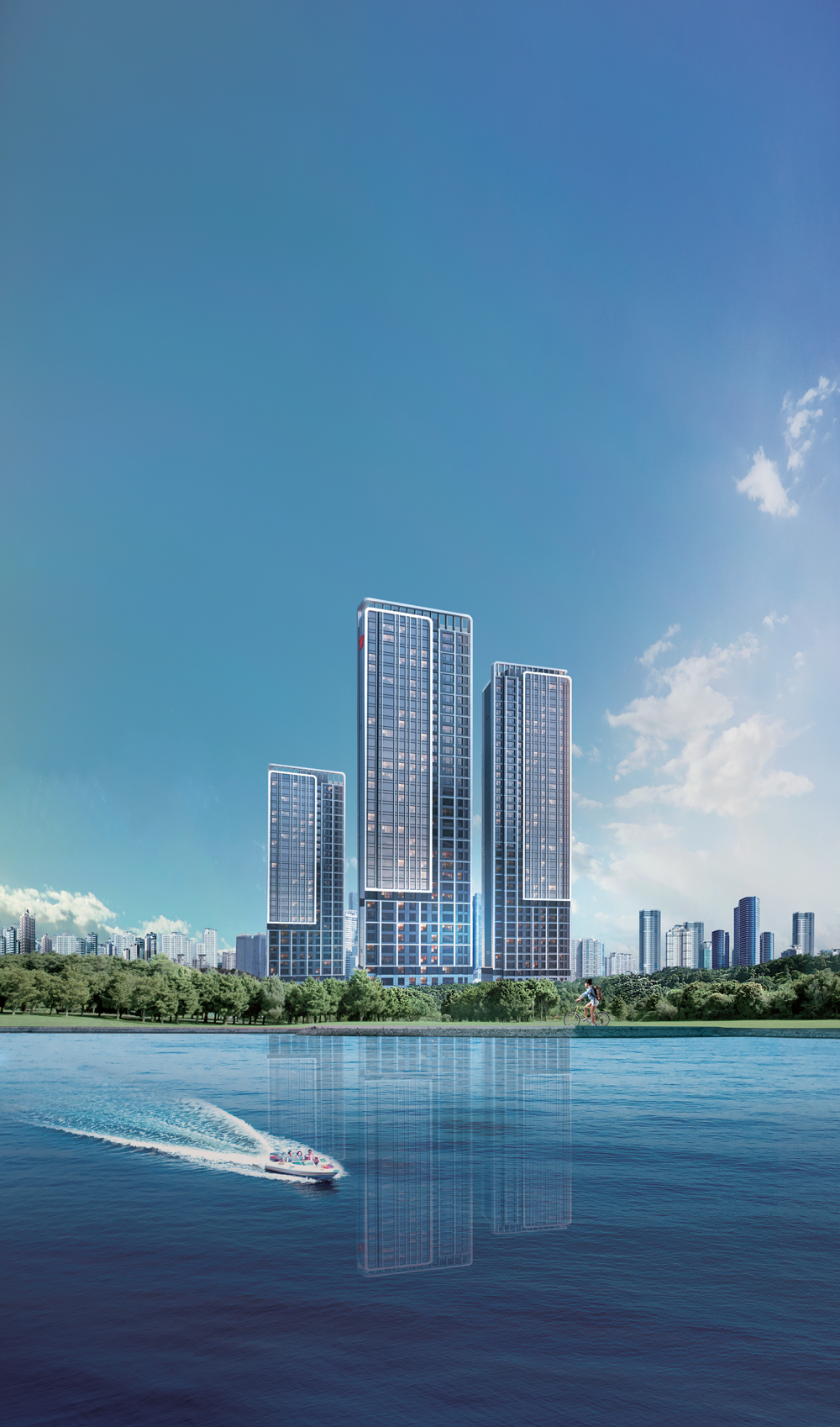 ▲'영종하늘도시 대라수 어썸' 투시도