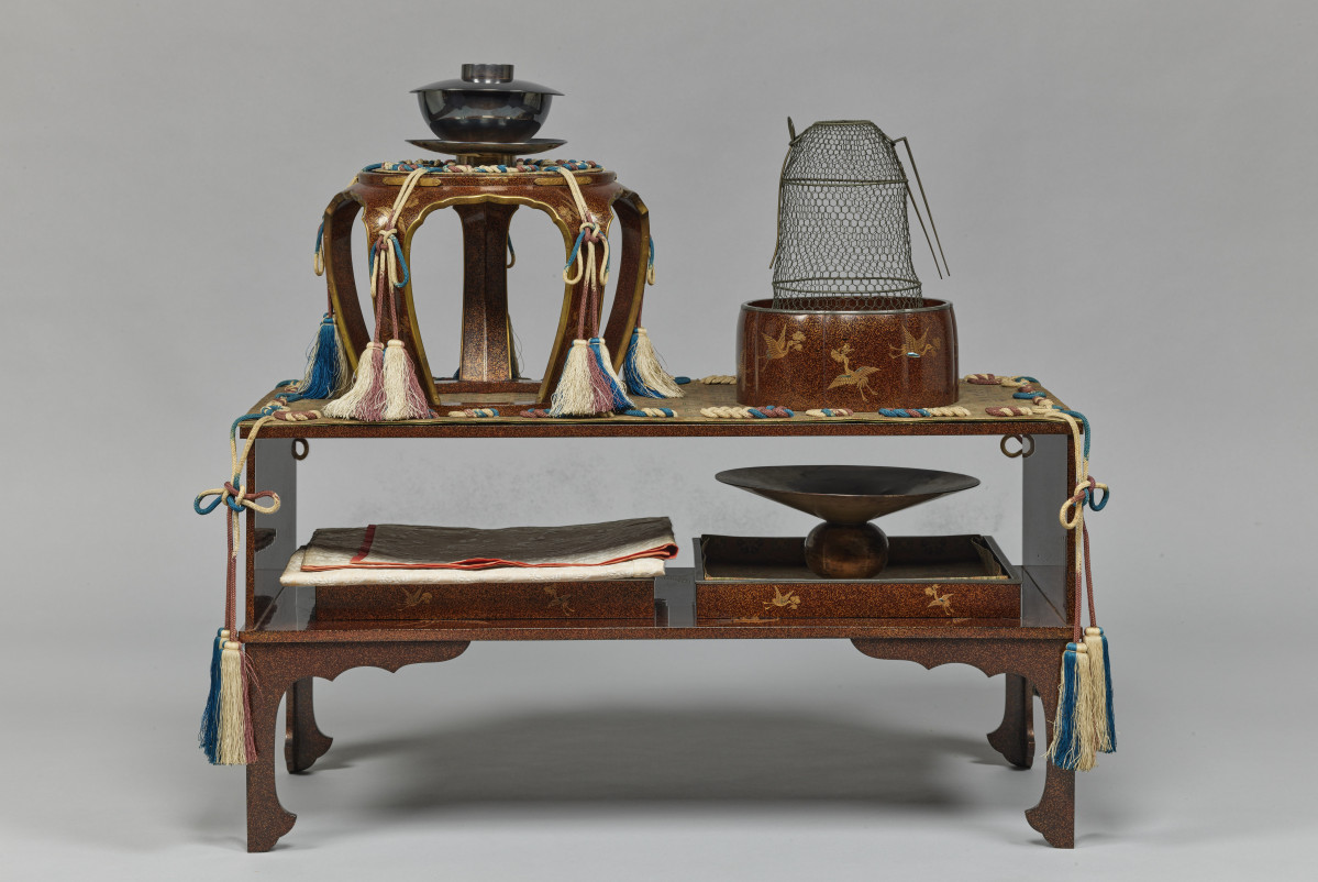 ▲후비들의 거처인 히교샤에서 사용하던 가구 (국가유산청)