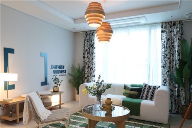 ▲서울 강서구 염창동 ‘덕수연립’ 쇼룸 내부. (사진제공=한국토지주택공사)