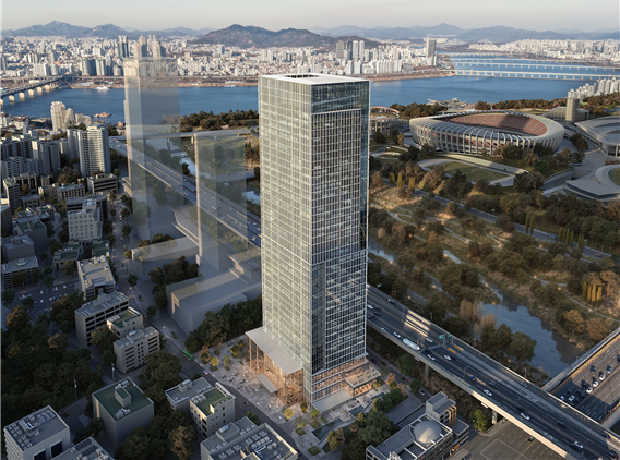 ▲옛 한국감정원부지 개발계획 조감도. (사진제공=서울시)