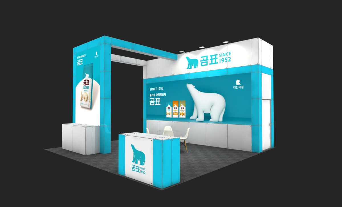▲'에그테크 코리아 2025'에 참가하는 대한제분 곰표 부스 (사진제공=대한제분)