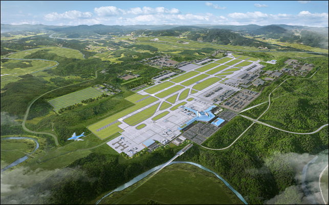 ▲대구경북통합신공항 조감도 (사진제공=국토교통부)