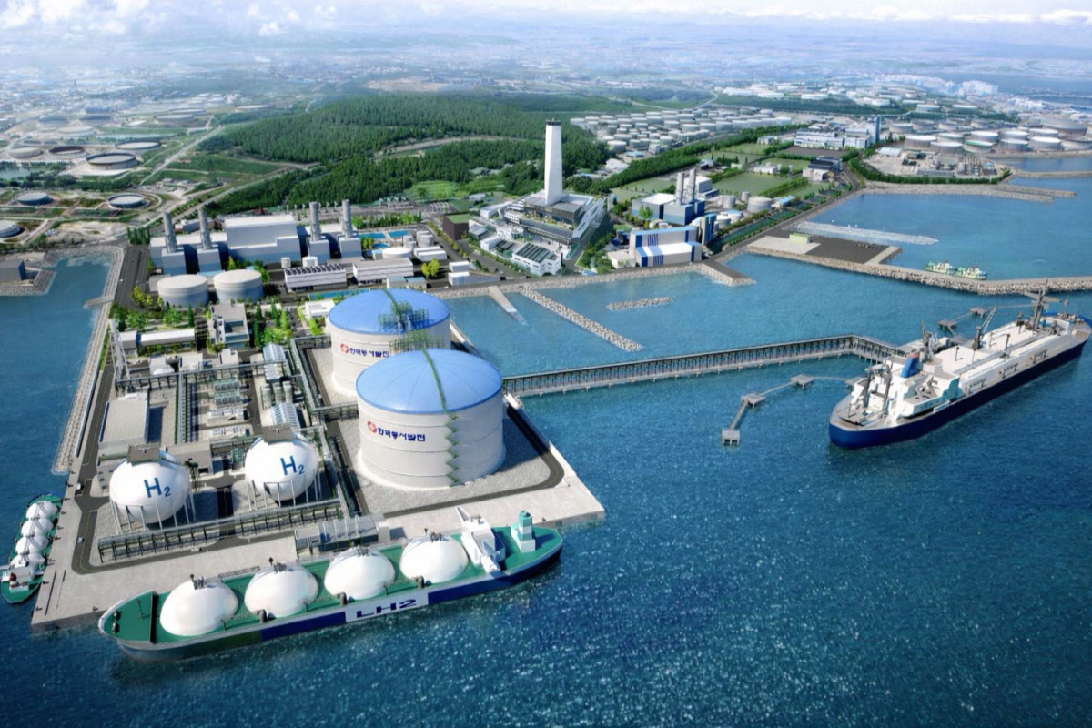 ▲울산 청정연료 인수기지 및 울산 그린1복합(가칭) 조감도. (사진제공=한국동서발전)