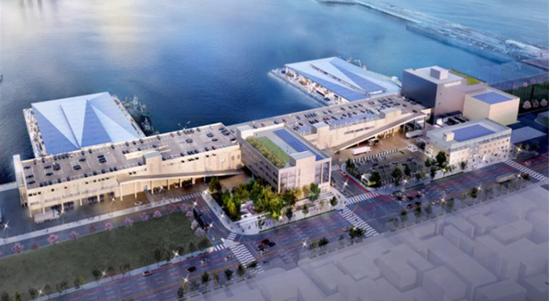 ▲부산공동어시장 현대화사업, HJ중공업 입찰제안서 조감도 (사진제공=부산시)