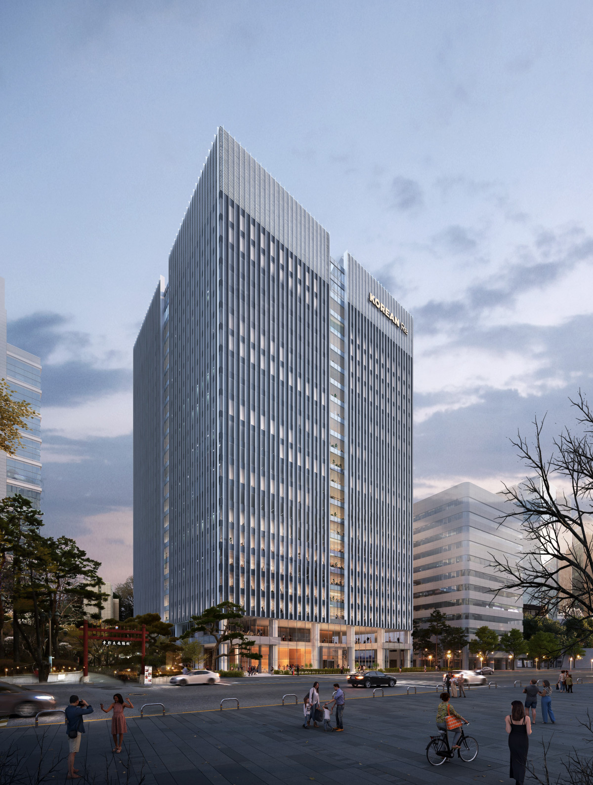 ▲코리안리 신사옥 투시도. (제공 코리안리)