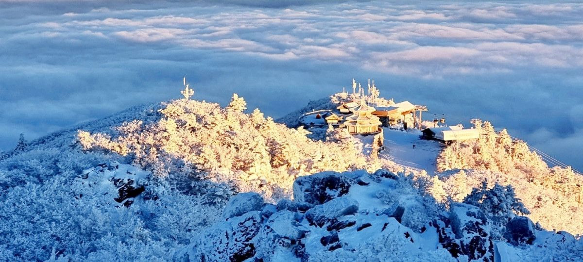 ▲부영그룹 무주덕유산리조트 설천봉 전경 (부영그룹)