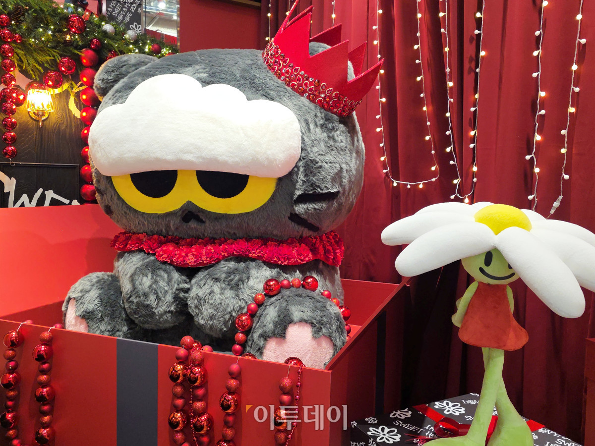 ▲19일 서울 마포구 케이팝 스퀘어 홍대점에서 '조앤프렌즈' 두 번째 팝업이 열렸다. (장유진 기자 @yxxj)