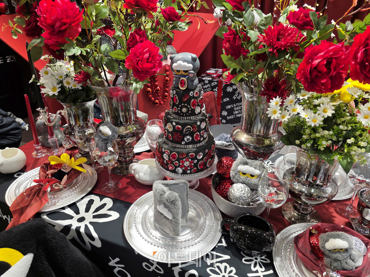 ▲19일 서울 마포구 케이팝 스퀘어 홍대점에서 '조앤프렌즈' 두 번째 팝업이 열렸다. (장유진 기자 @yxxj)