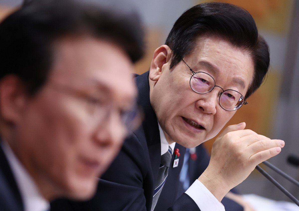 ▲이재명 대통령이 19일 정부서울청사 별관에서 열린 금융위원회·공정거래위원회 업무보고에서 발언하고 있다. (연합뉴스)