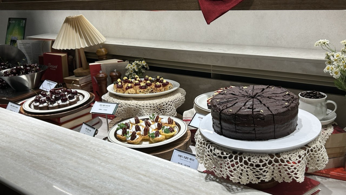 ▲'하우스 오브 애슐리' 팝업 프리미엄 디저트 뷔페. (사진=연희진 기자)