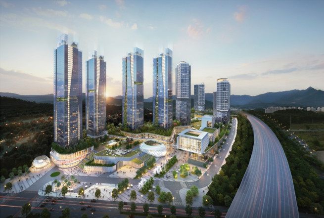 ▲'동탄신도시 헬스케어 복합시설' 조감도. (사진제공=한국토지주택공사)