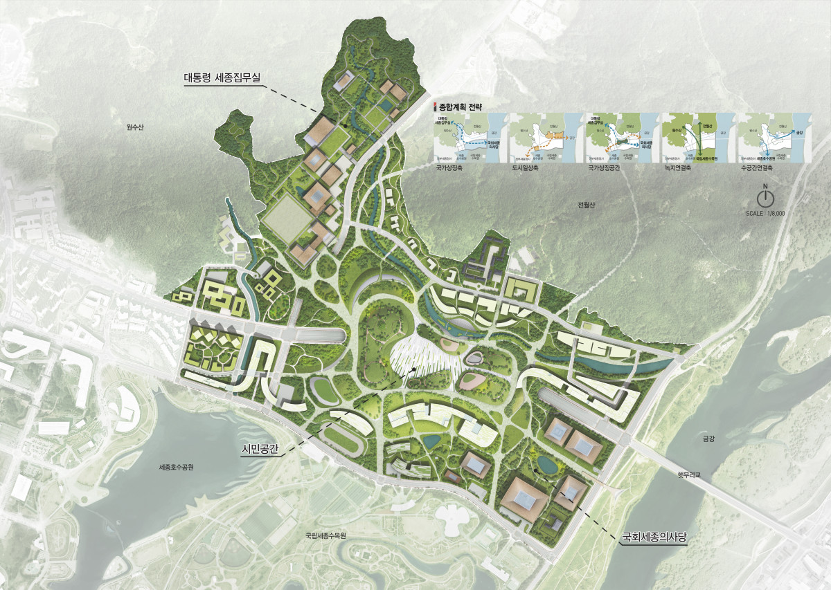 ▲국가상징구역 종합계획도. (사진제공=행복청)