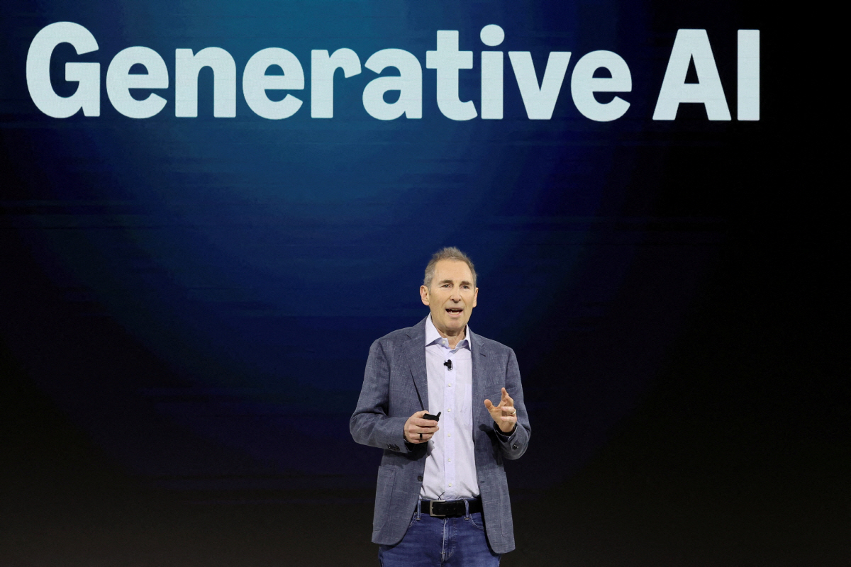 ▲앤디 재시 아마존 최고경영자(CEO). 로이터연합뉴스