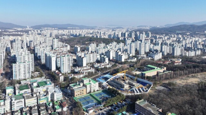 ▲분당 신도시 전경. (사진제공=성남시)